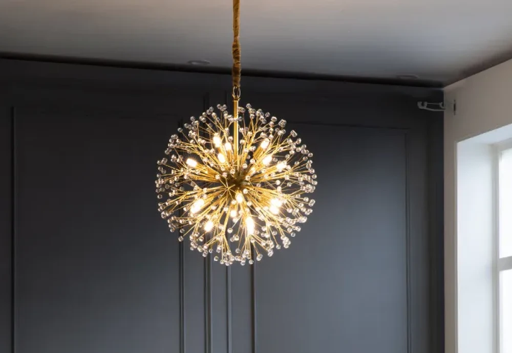 crystal chandelier dining room