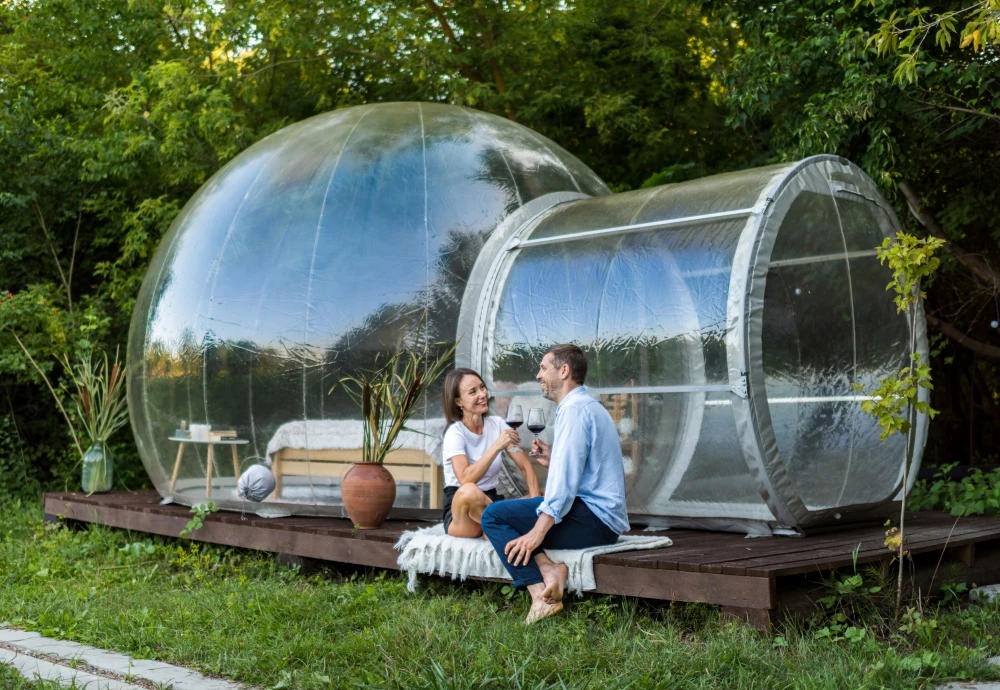 inflatable bubble tent